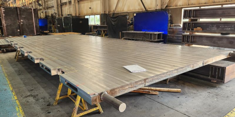 Final Machining of CPS+2 Platens