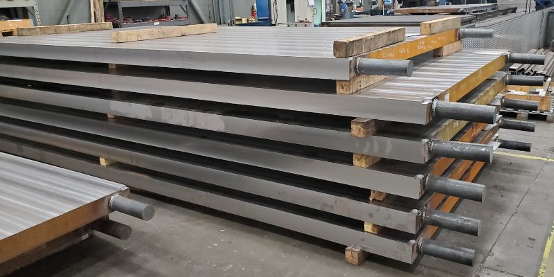 Planer milling of CPS+2 Platens